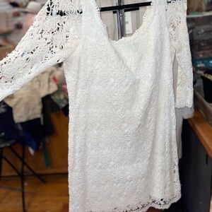 White Lace Dress